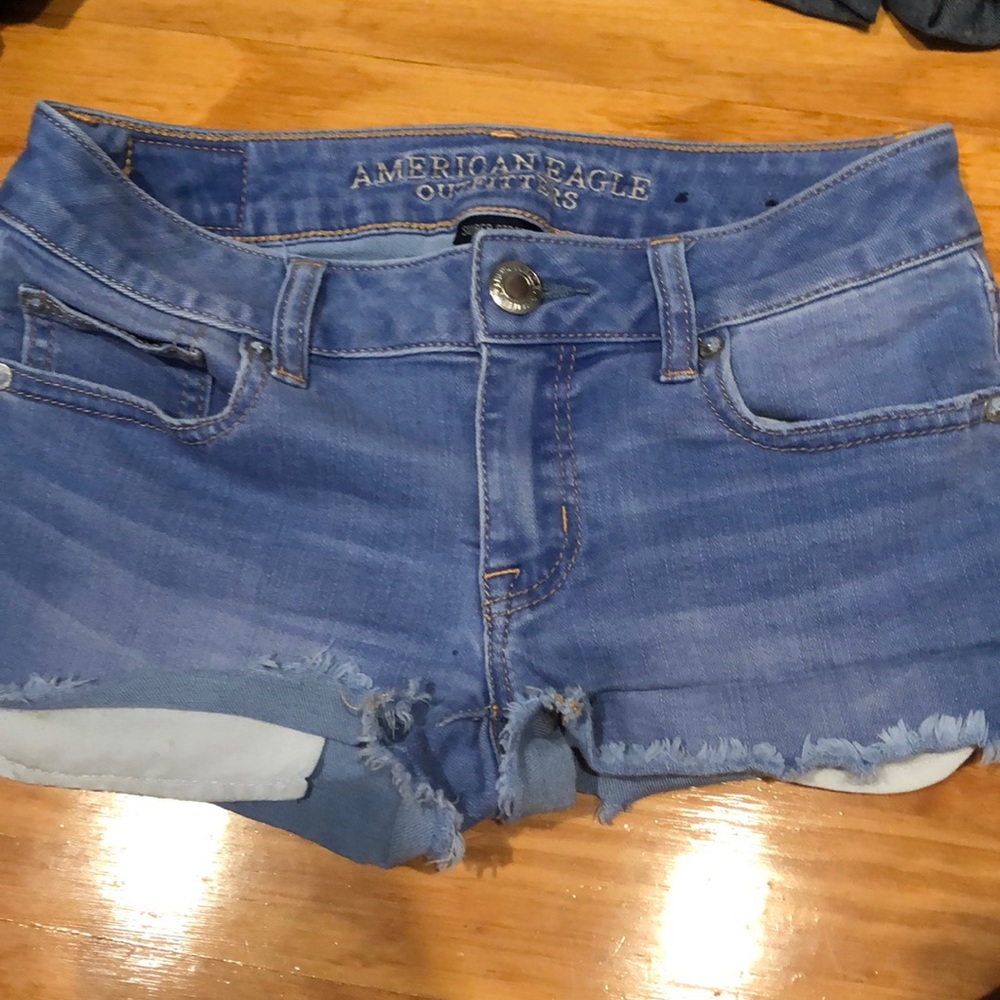american eagle jean shorts